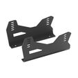 Sabelt Seat Brackets, justierbar, f&uuml;r P-, S- und X-Serie - schwarz image number null