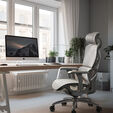ThunderX3 XTC Ergonomischer B&uuml;rostuhl - grau image number null