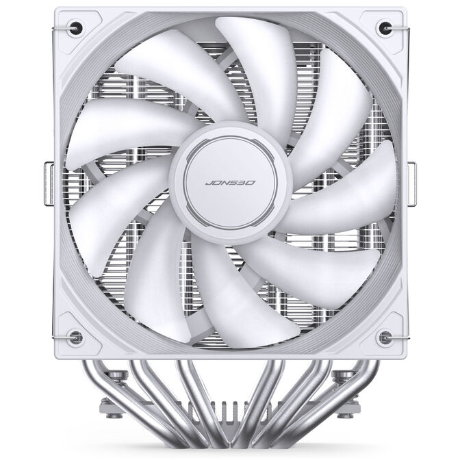 Jonsbo CB80 CPU Cooler, Dual-Tower, 2 x 120mm, PWM, RGB - white image number 7