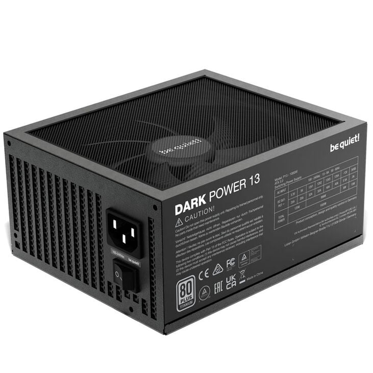be quiet! Dark Power 13 Netzteil 80 PLUS Titanium, ATX 3.0, PCIe 5.0 - 1000 Watt image number 0