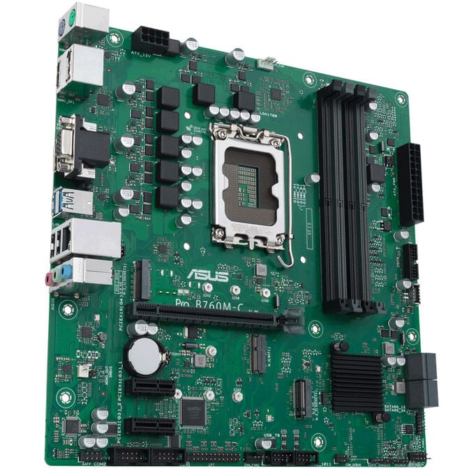 ASUS PRO B760M-C-CSM, Intel B760 motherboard, Socket 1700, DDR5 image number 4