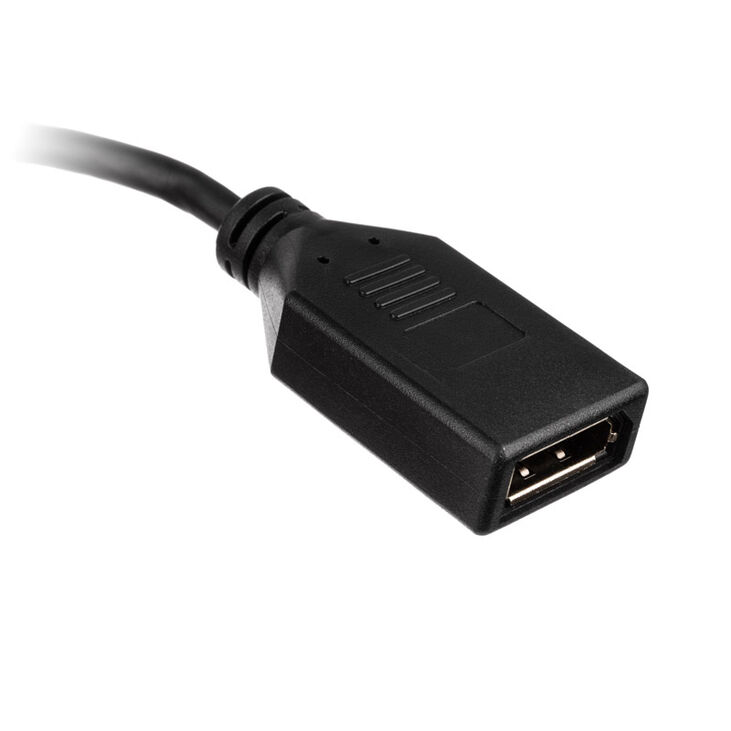 Akasa HDMI zu DisplayPort Adapter Kabel - schwarz image number 4