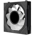 Lian Li UNI FAN SL-INF LCD FLEX Wireless Fan, ARGB and LCD - Reverse Blade, 120mm, black, 3-pack with controller image number null