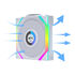 Lian Li UNI FAN SL Wireless LCD Lüfter, ARGB, PWM, 3er-Pack inkl. Controller - 120 mm, weiß image number null