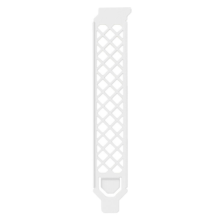 SilverStone SST-Aeroslots2W - PCI Slotblenden, 4 Stück - weiß image number 1