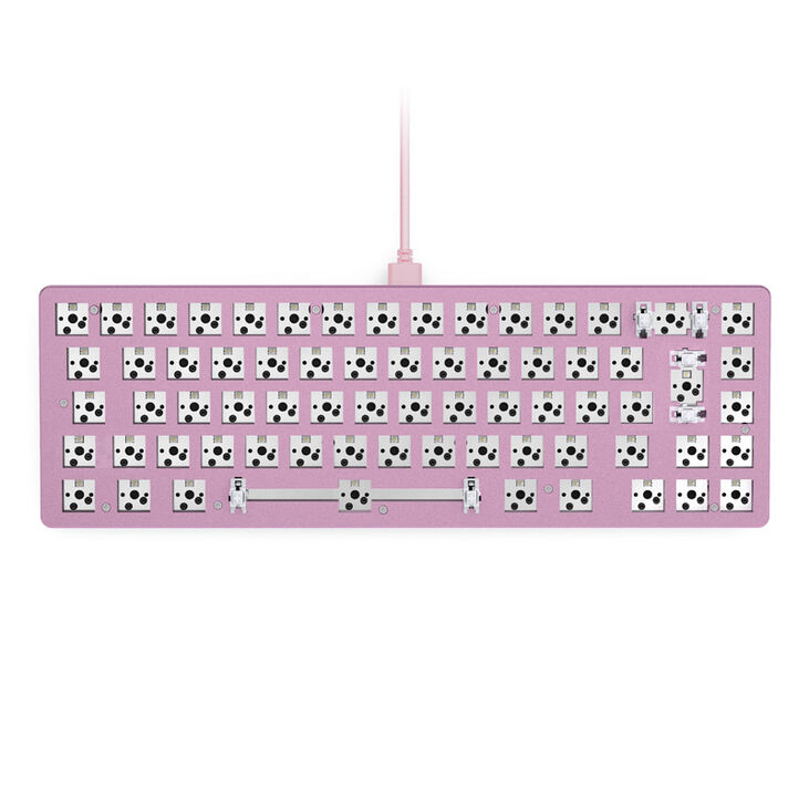 Glorious GMMK 2 Compact Keyboard - Barebone, ISO Layout, pink image number 1