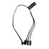 Alphacool Digital RGB LED Y-Kabel 3-fach mit JST-Stecker, schwarz - 30cm image number null