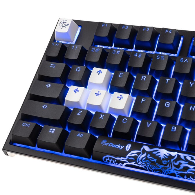 Ducky One 2 Backlit PBT Gaming Tastatur, MX-Black, RGB LED - schwarz (US) image number 6