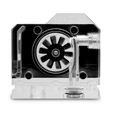 EK Water Blocks EK-Quantum Scalar Flowmeter Top-To-Bottom D-RGB - Nickel image number null