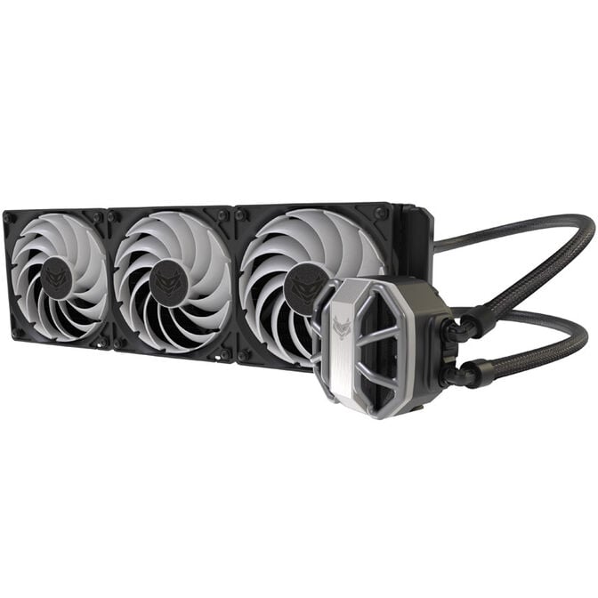 Sapphire Nitro+ S360-A AIO Cooler, ARGB, black - 360 mm image number 2