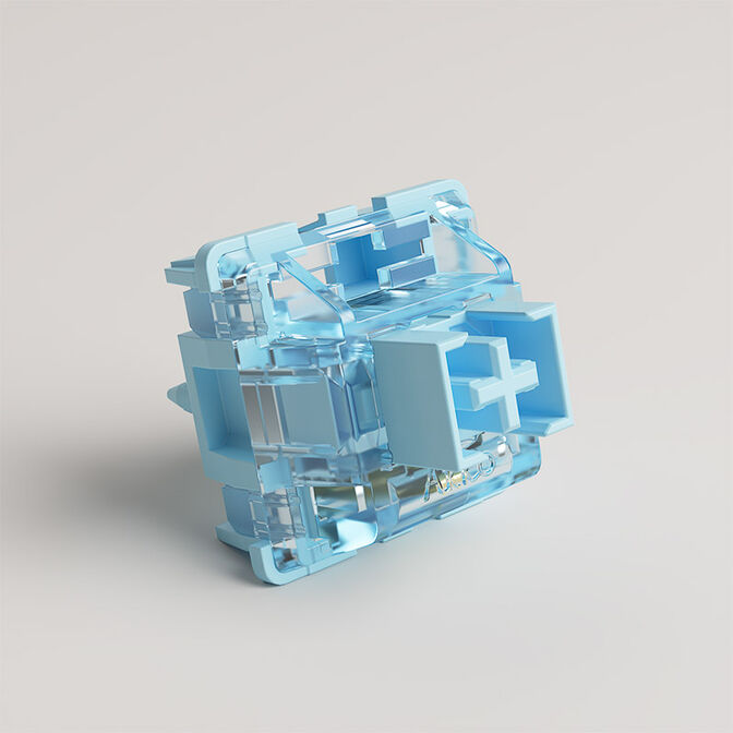 AKKO V3 Pro Cream Blue Switches, mechanical, 5-Pin, tactile, MX-Stem, 45g - 45 pieces image number 1