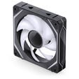 Jonsbo ZL-120B L&uuml;fter, PWM, ARGB - 120mm, schwarz, 3er-Pack image number null