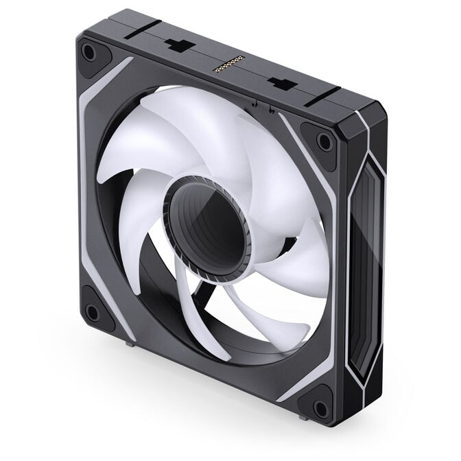 Jonsbo ZL-120B L&uuml;fter, PWM, ARGB - 120mm, schwarz, 3er-Pack image number 4