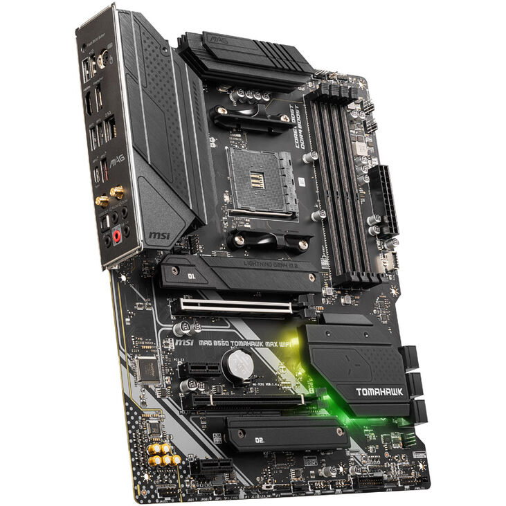 MSI MAG B550 Tomahawk Max WiFi, Sockel AM4, AMD B550, ATX - DDR4 image number 1