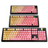 Glorious GPBT Gradient Keycaps, ANSI Layout (US), PBT, Dye-Sub - Grapefruit image number null