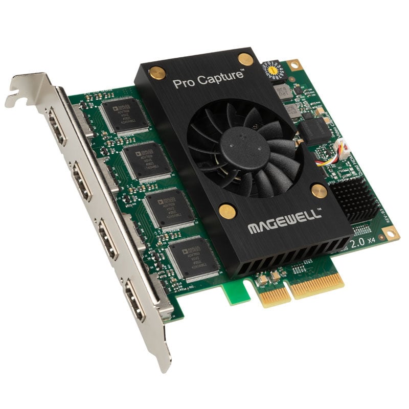 Magewell pro capture quad hdmi video capture card on sale