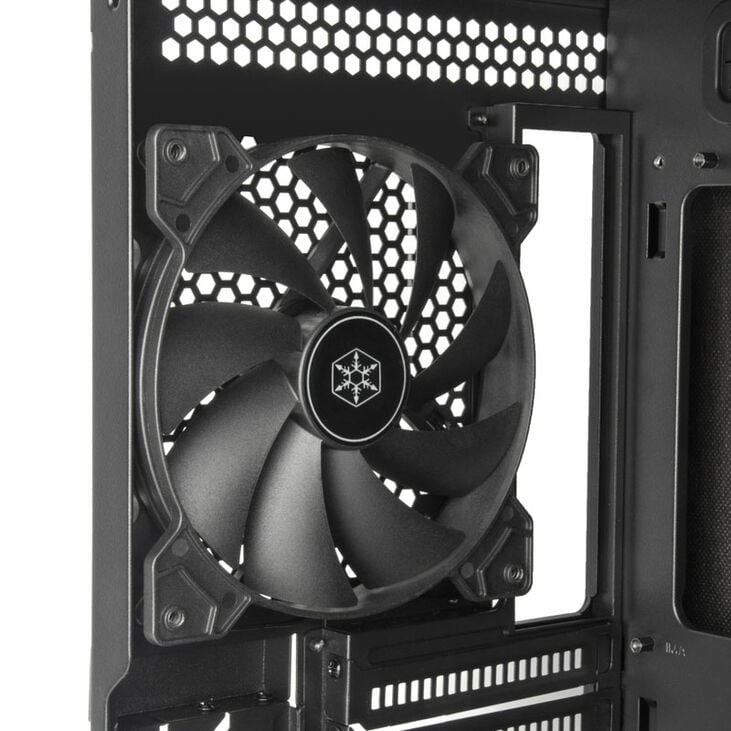 SilverStone SST-SEQ1B SETA Q1 Midi-Tower - schwarz image number 8