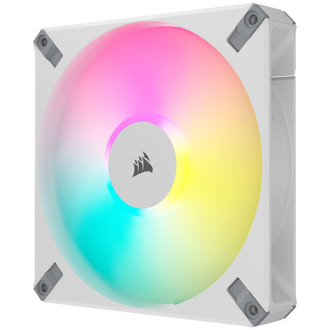Corsair AF Elite Series RGB PWM Fan 2-Pack including RGB Controller - 140mm, white image number 2