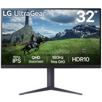 LG Ultragear 32GS85Q-B, 31,5 Zoll Gaming Monitor, 180Hz, IPS, G-SYNC Compatible