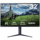 LG Ultragear 32GS85Q-B, 32-inch Gaming Monitor, 180Hz, IPS, G-SYNC Compatible