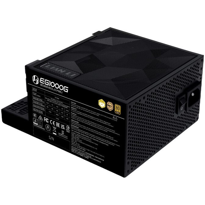 Lian Li EDGE GOLD 1000 80 PLUS Gold Netzteil, PCIe 5.1, ATX 3.1 - 1000 Watt, schwarz, inkl. USB-Hub image number 3