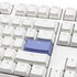 Ducky One 3 Classic Pure White Gaming Tastatur, RGB LED - MX-Blue (US) image number null