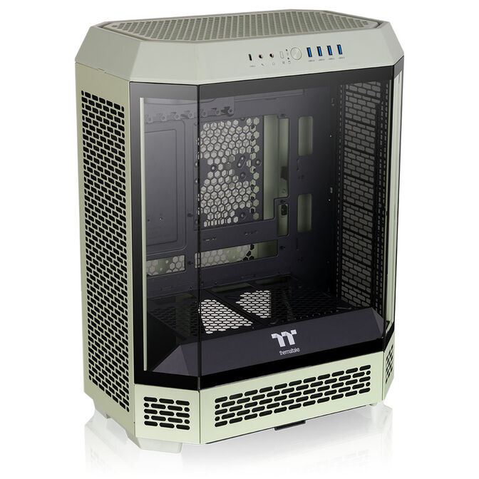 Thermaltake The Tower 600 PC-Geh&auml;use, Midi-Tower, ATX, Tempered Glass - Matcha Green image number 11