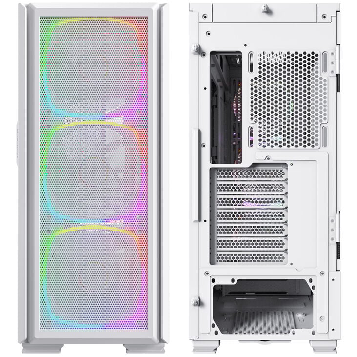 Montech SKY TWO GX Mid Tower, Tempered Glass - White image number 5