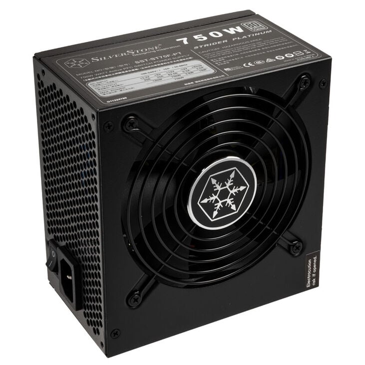 SilverStone SST-ST75F-PT v1.1 Strider Netzteil 80 PLUS Platinum, modular - 750 Watt image number 1