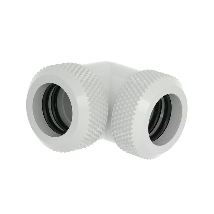 Barrow Multi-Link Adapter 90 Degree 12mm OD to 12mm OD Hardtube - white image number 0
