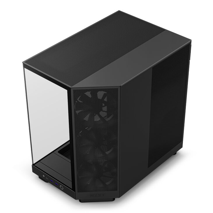 NZXT H6 Flow Midi-Tower - Schwarz image number 6