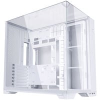 Lian Li O11 Vision Compact PC Case, Mid Tower, E-ATX, Tempered Glass - White
