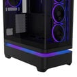 ASUS Prime AP304 ARGB PC Case, Mid Tower, ATX, ARGB, Tempered Glass &ndash; black image number null