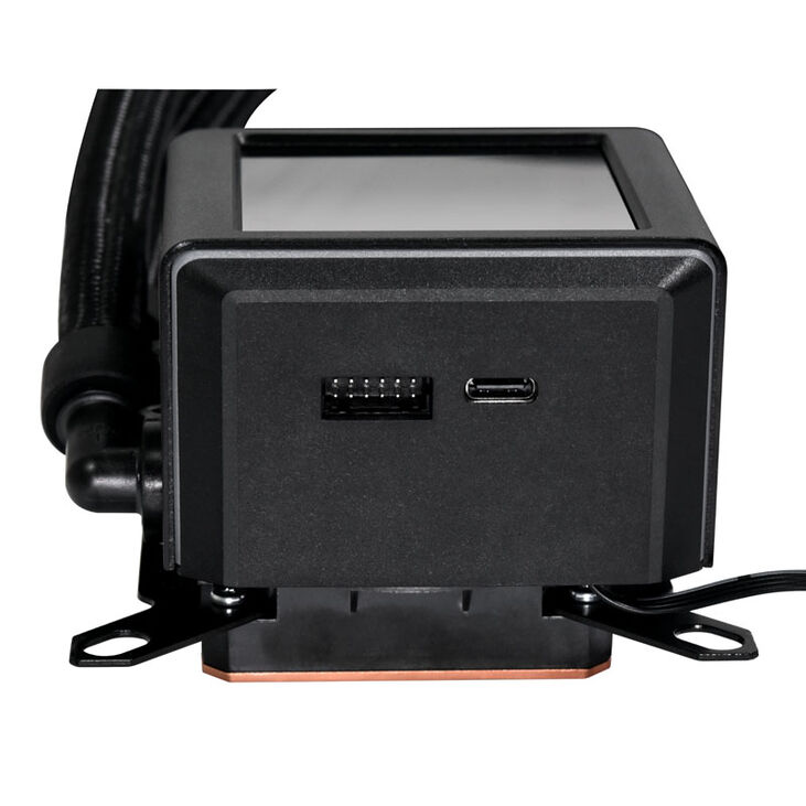 Lian Li GALAHAD II LCD 280 AIO Cooler, ARGB - black image number 4