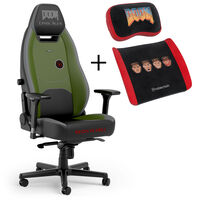 noblechairs LEGEND Doom Gaming Stuhl + gratis Doom Retro Memory Foam Kissen