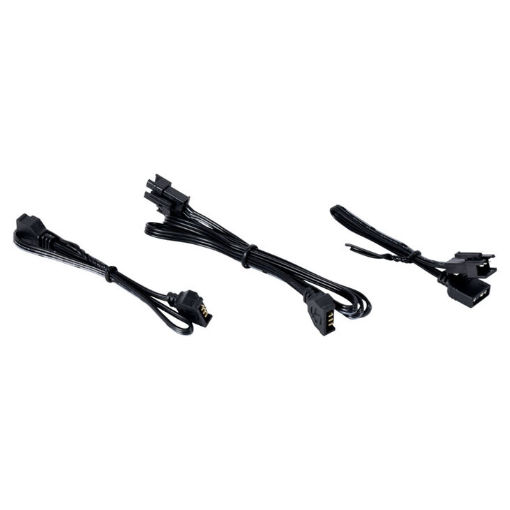 Lian Li UNI FAN P28 Side ARGB Strip, Triple Pack - black image number 5