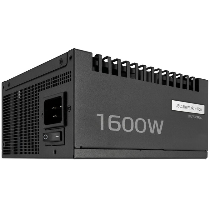 ASUS Pro WS Platinum, 80 PLUS Platinum power supply, modular, ATX 3.1, PCIe 5.1 - 1600 Watt image number 4