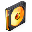 Jonsbo ZK-120B RGB PWM Fan, 120mm, 3-Pack - black image number null