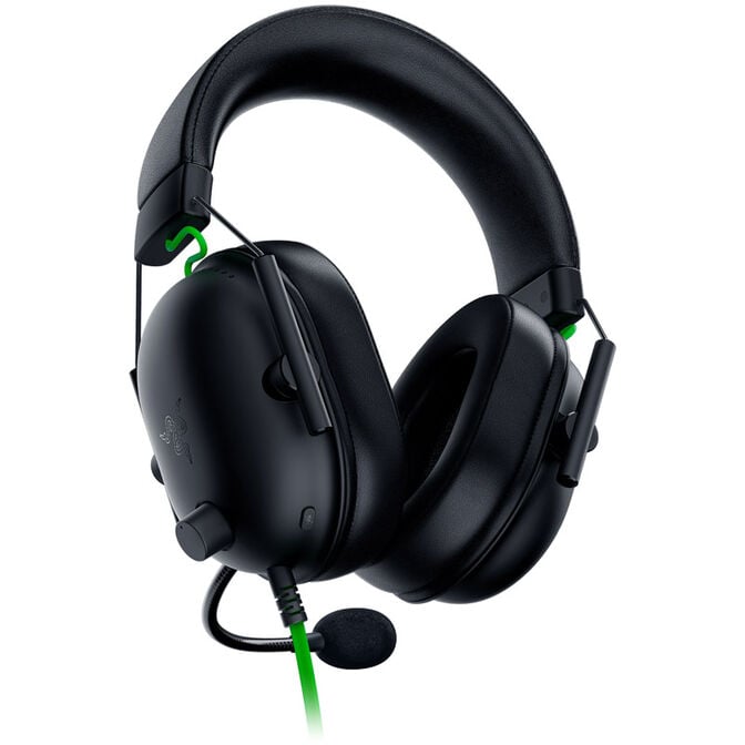 Razer Blackshark V2 X Gaming Headset - black image number 1