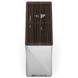 Fractal Design Era 2 Mini-ITX Case, Walnut Wood Panel &ndash; Silver image number null