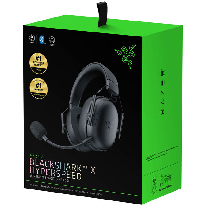 Razer BlackShark V3 X HyperSpeed Gaming Headset, for Xbox - black image number 9