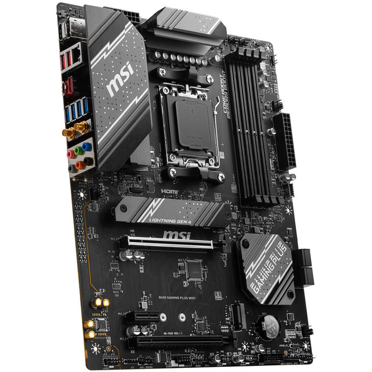 MSI B650 Gaming Plus WiFi, Sockel AM5, IAMD B650, ATX - DDR5 image number 1
