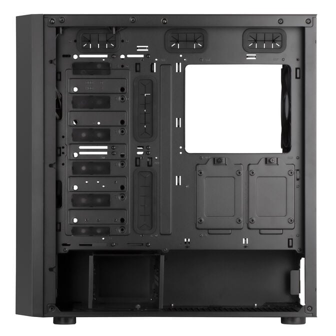 SilverStone SST-SEH1B-G - SETA H1 Midi-Tower, Tempered Glass - schwarz image number 3