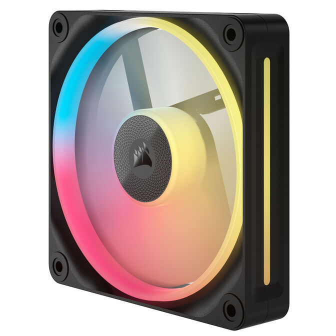 Corsair iCUE Link LX120-R RGB Fan, PWM - 3-Pack, 120mm, black image number 6