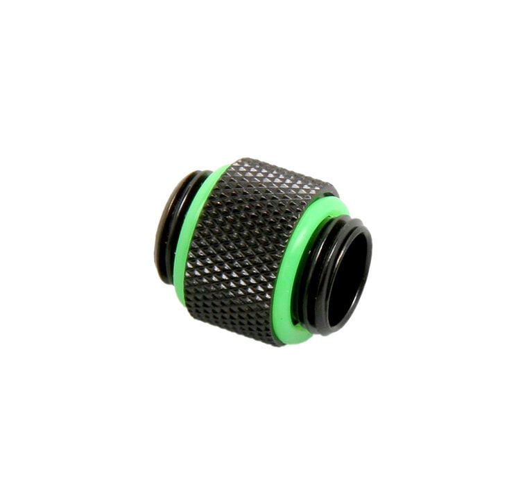 Bitspower Adapter gerade G1/4 Zoll AG auf G1/4 Zoll AG - lang, schwarz matt image number 1