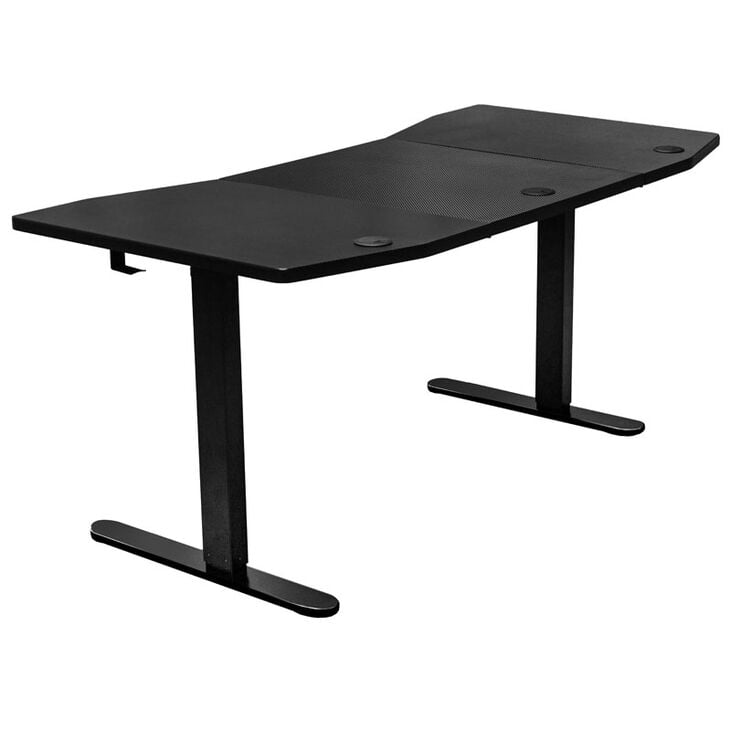 Nitro Concepts Gaming Desk D16M Carbon Red 1600x800 image number 4