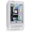 Thermaltake The Tower 200 PC-Geh&auml;use, Mini-Geh&auml;use, Mini-ITX, Tempered Glass - wei&szlig; image number null