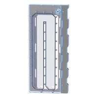 Singularity Computers Wraith 2.0 Elite - Distro Plate - silver