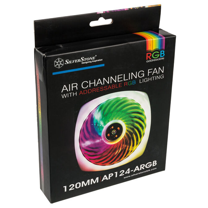 SilverStone SST-AP124-ARGB, RGB fan - 120mm image number 9