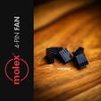 MDPC-X 4-Pin Fan Connector by Molex - schwarz image number null